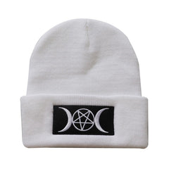 Black and White Beanie