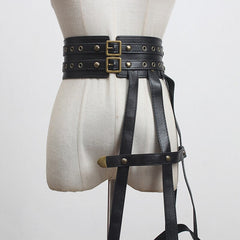 Steampunk belt with ornament