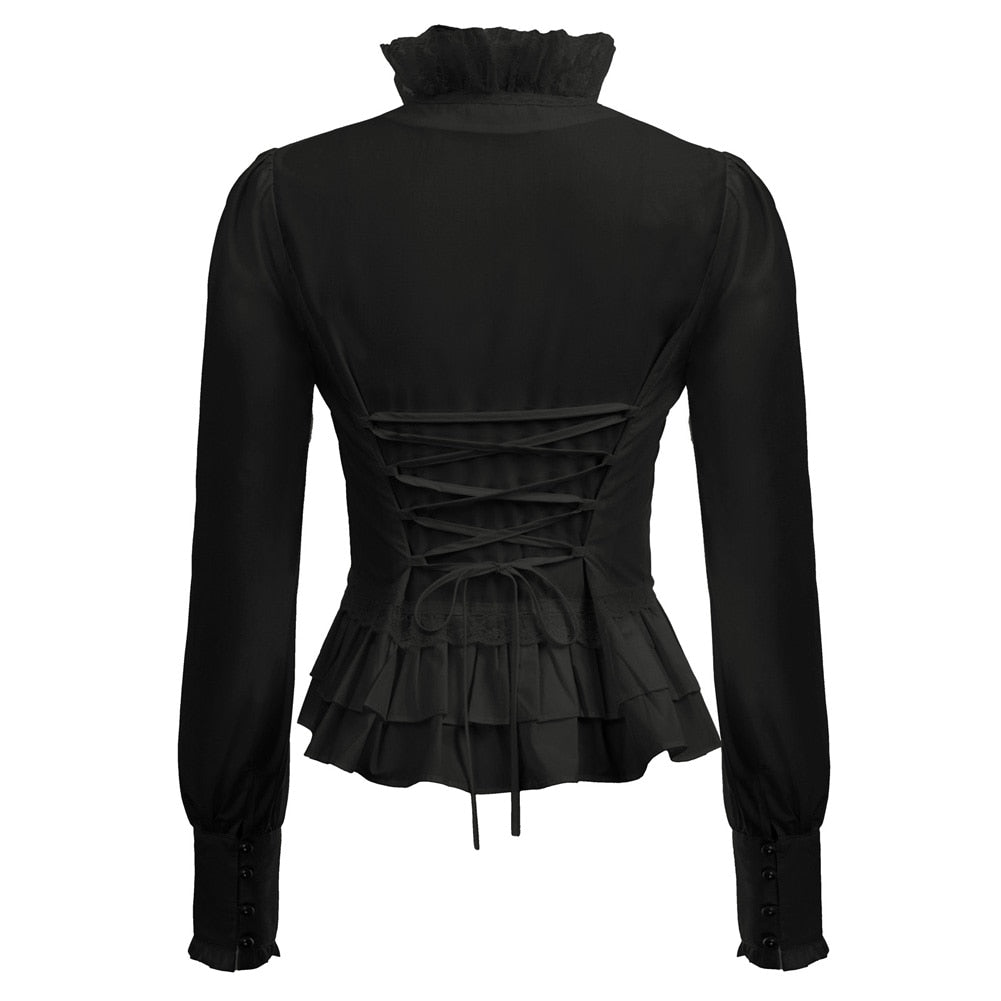 Pleated Steampunk shirt
