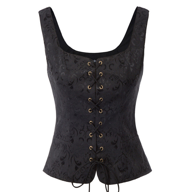 Steampunk corset top