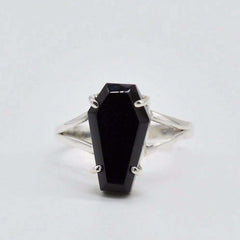 Black Coffin Ring