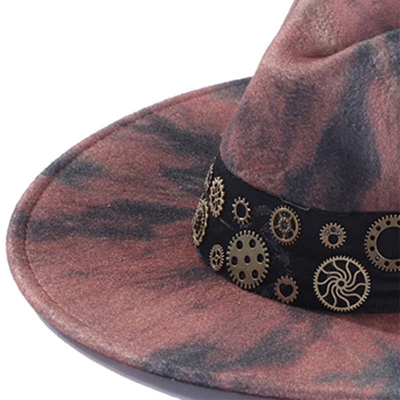 Steampunk cowboy fedoras hat