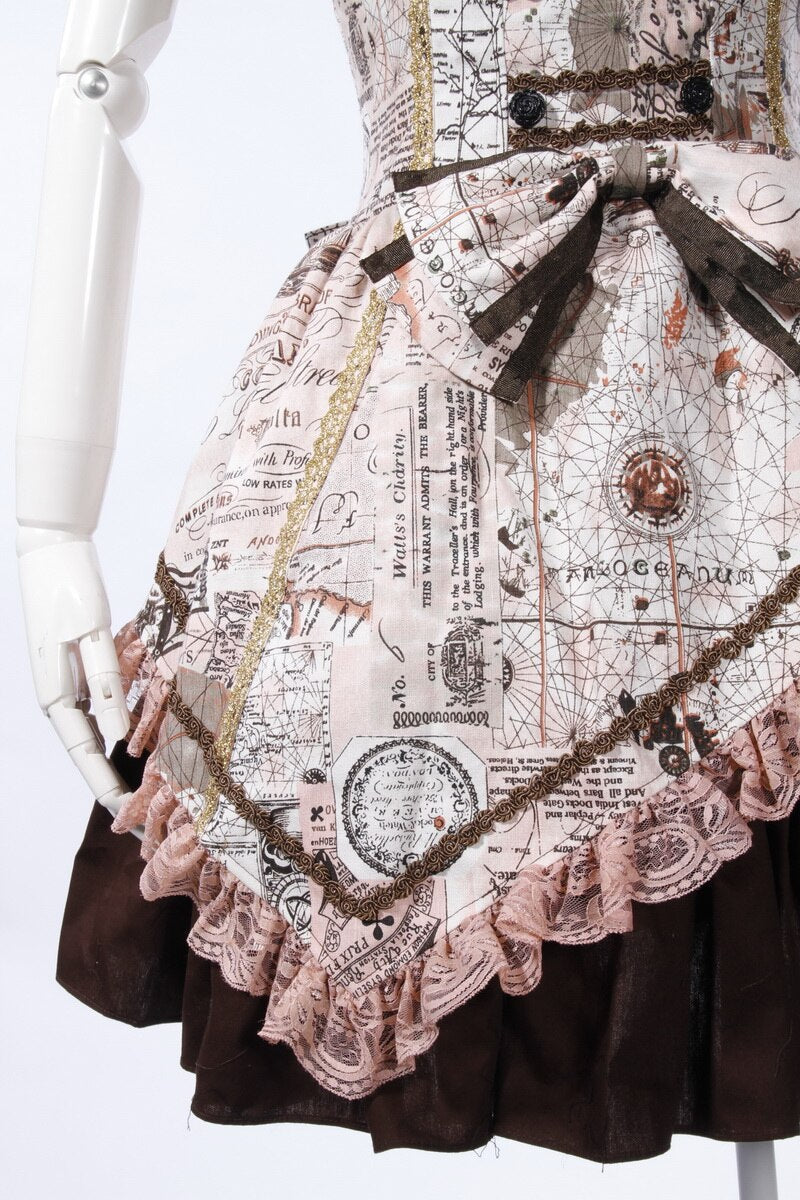 Premium Steampunk adventurer dress