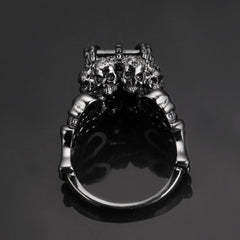 Goth Plated Demon Princess Ring