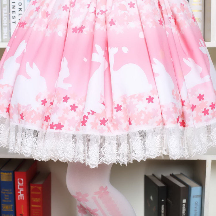 Cherry Blossom Bunny Skirt