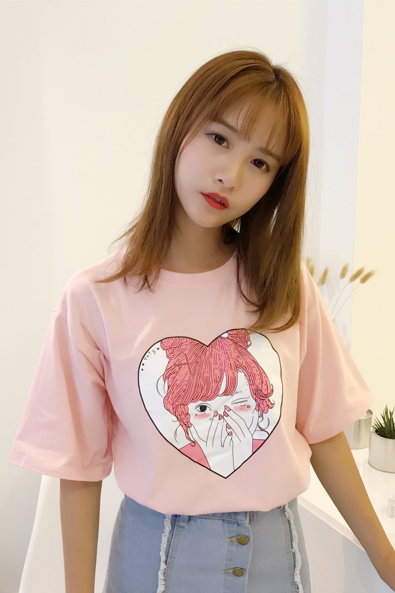 Blushy Girl Tee