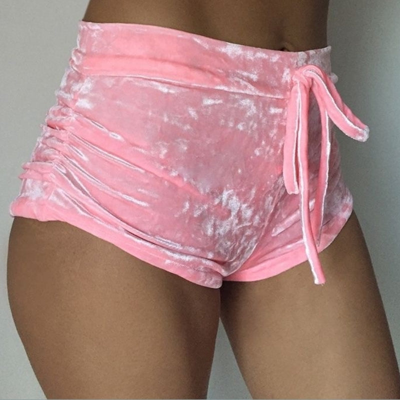Vevet Velour Shorts