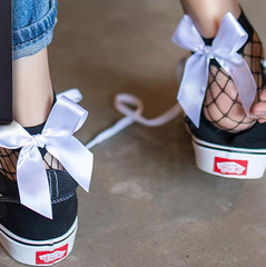 'Wasted Youth' Bow socks