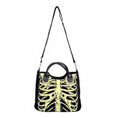 'Spookshow' Skeleton ribcage  handbag