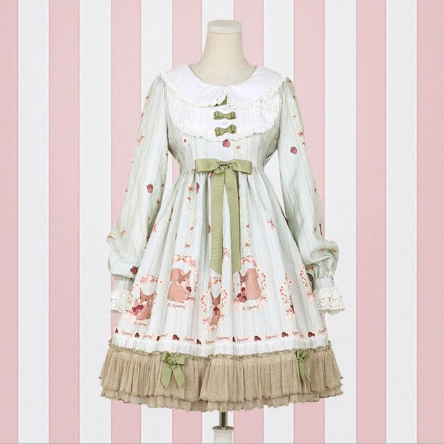 Squirrel Cameo Dress
