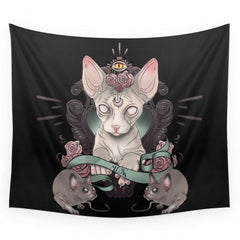 Sphynx Wall Tapestry