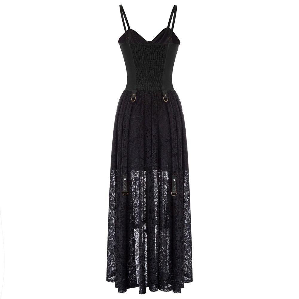 Leather and Lace Steampunk dress
