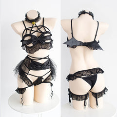 Sexy Lolita Underwear Two Piece Set