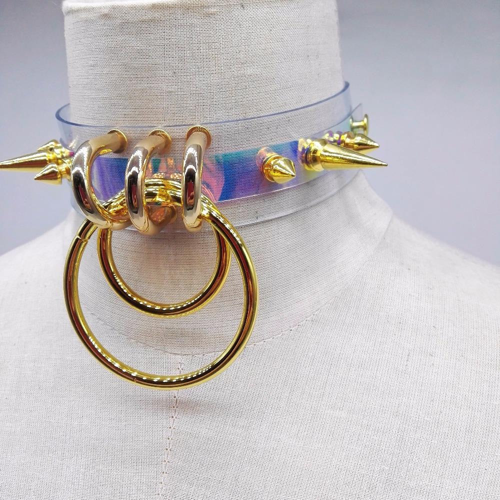 Punk Spiked Collar