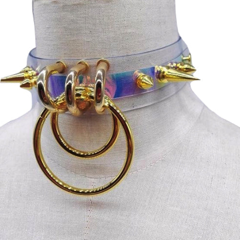 Punk Spiked Collar