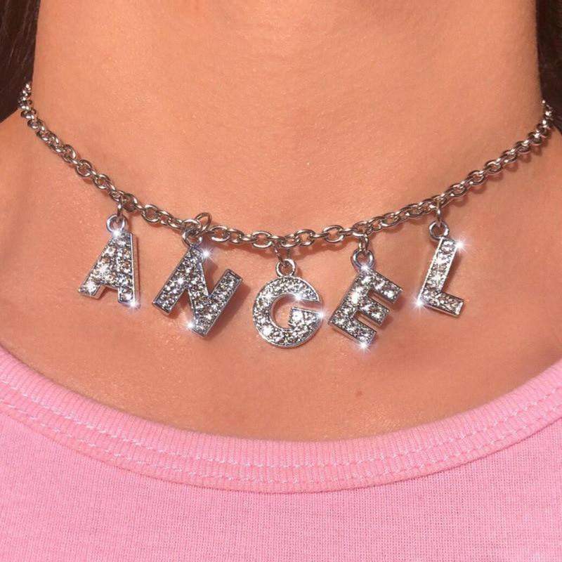 Rhinestone Daddy Necklace