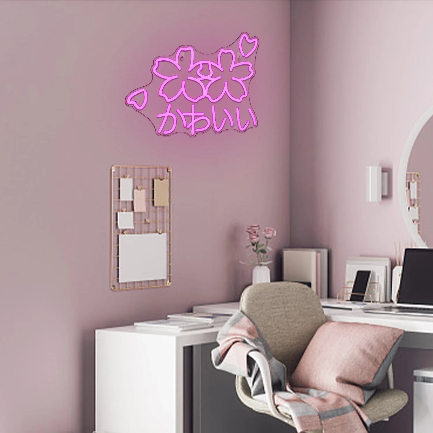 Sakura Flower Kawaii Neon Sign