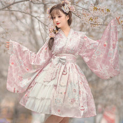 Sakura Kimono Dress