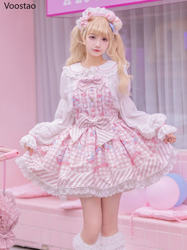 Pastel Dream Girl Kawaii Dress – Ellezy Pastel Dream Girl Kawaii Dress – Ellezy