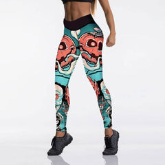 Screaming Pumpkin Leggings