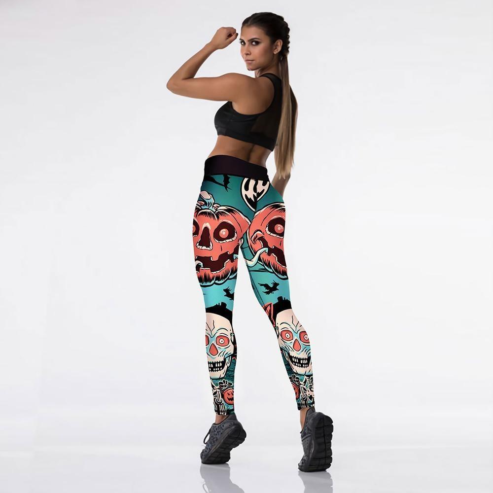 Screaming Pumpkin Leggings
