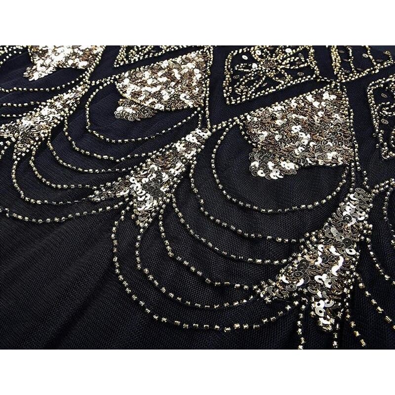 Gothic Gold Steampunk dress