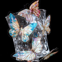 Shimmering Butterfly Stickers