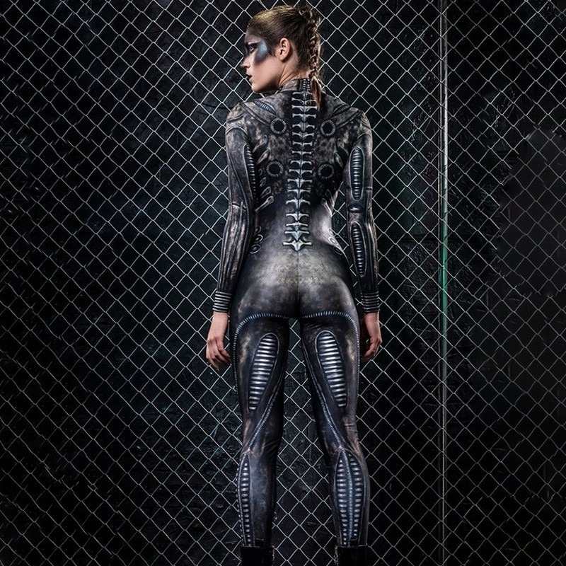 RobotPunk Skeleton jumpsuit