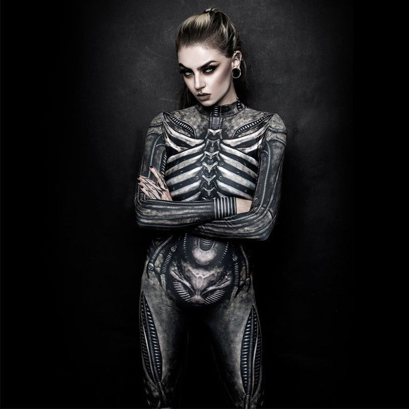 RobotPunk Skeleton jumpsuit