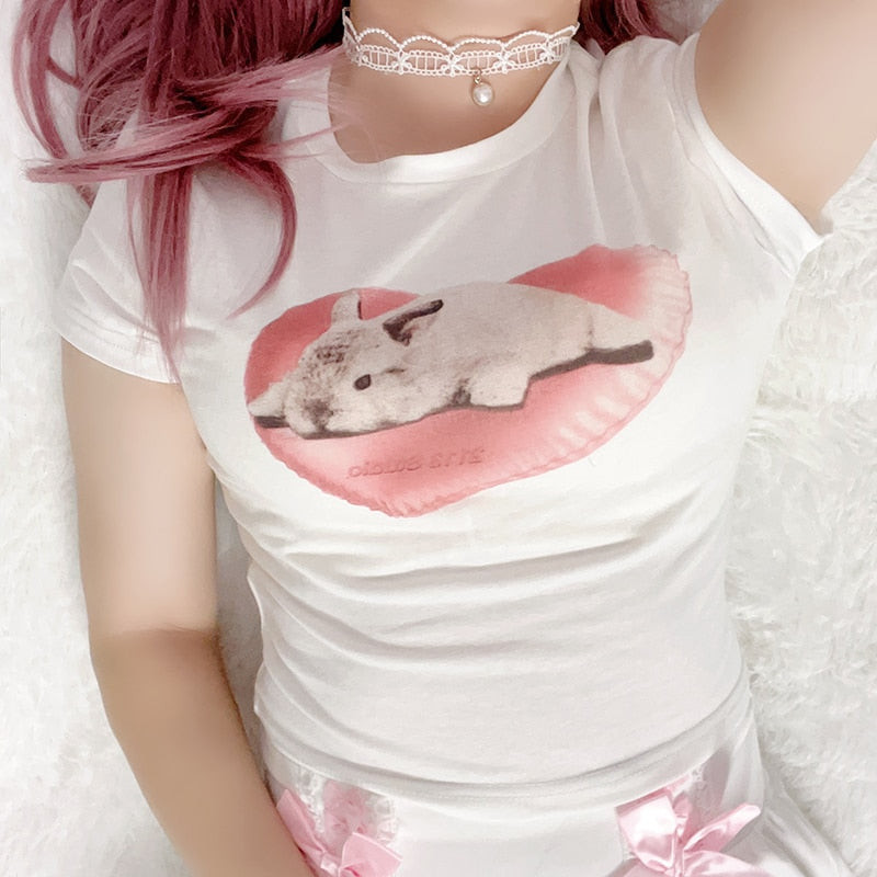 Sleepy Bun Tee