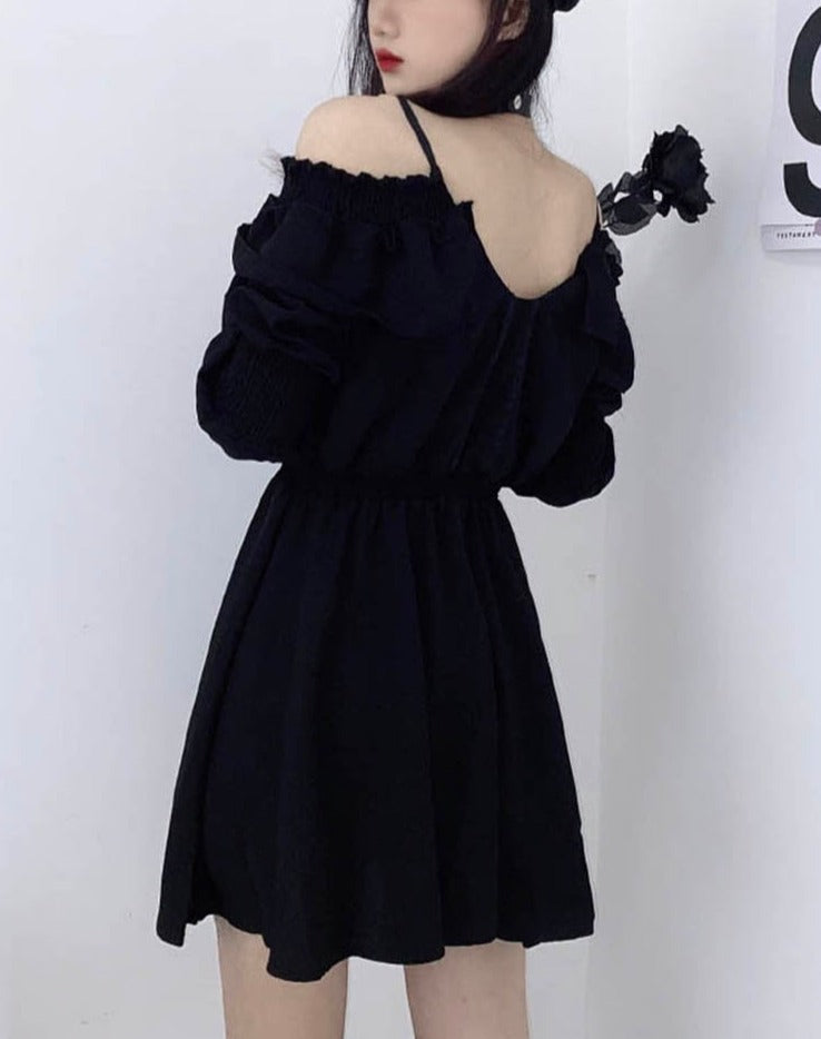 Slouchy Goth Dress