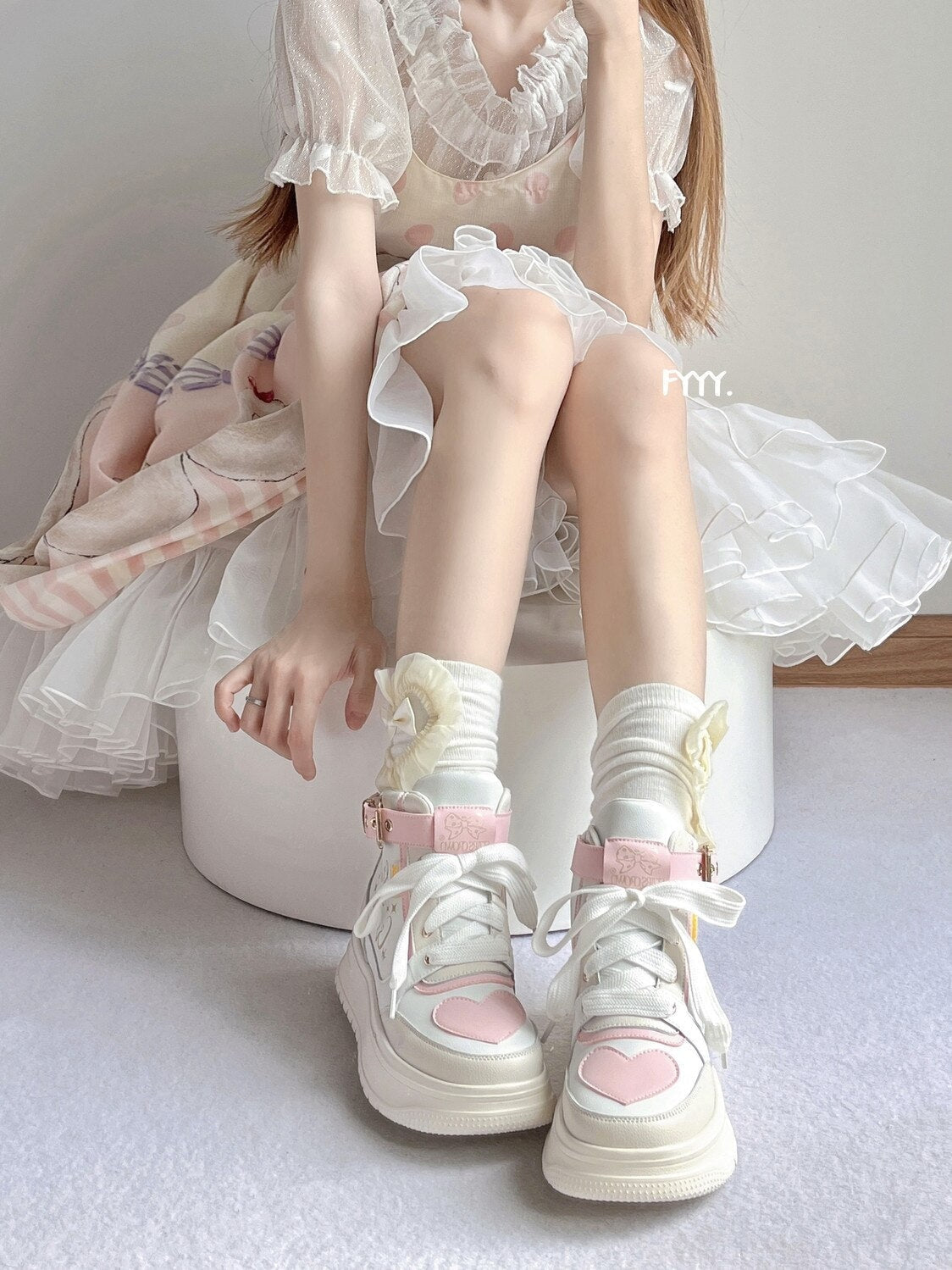 Star Crown Pastel Hi-Tops