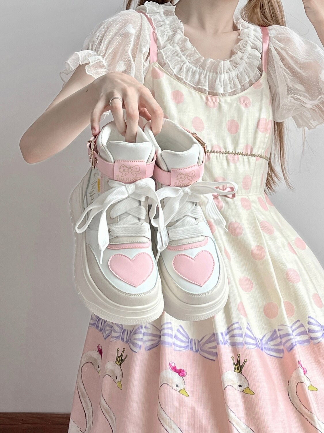 Star Crown Pastel Hi-Tops