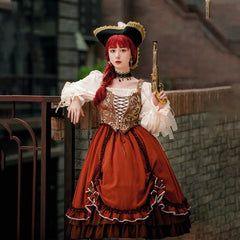 Steampunk Victorian Pirate Costume