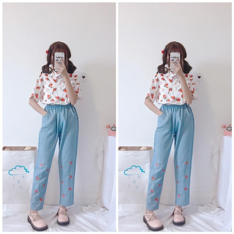 Strawberry Sweetie Blouse