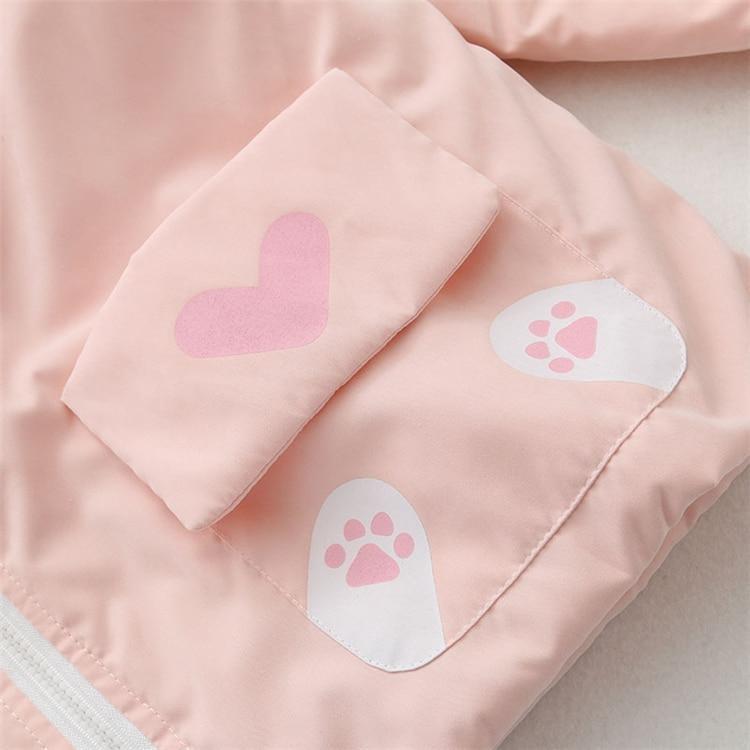 Sweet Kitten Windbreaker