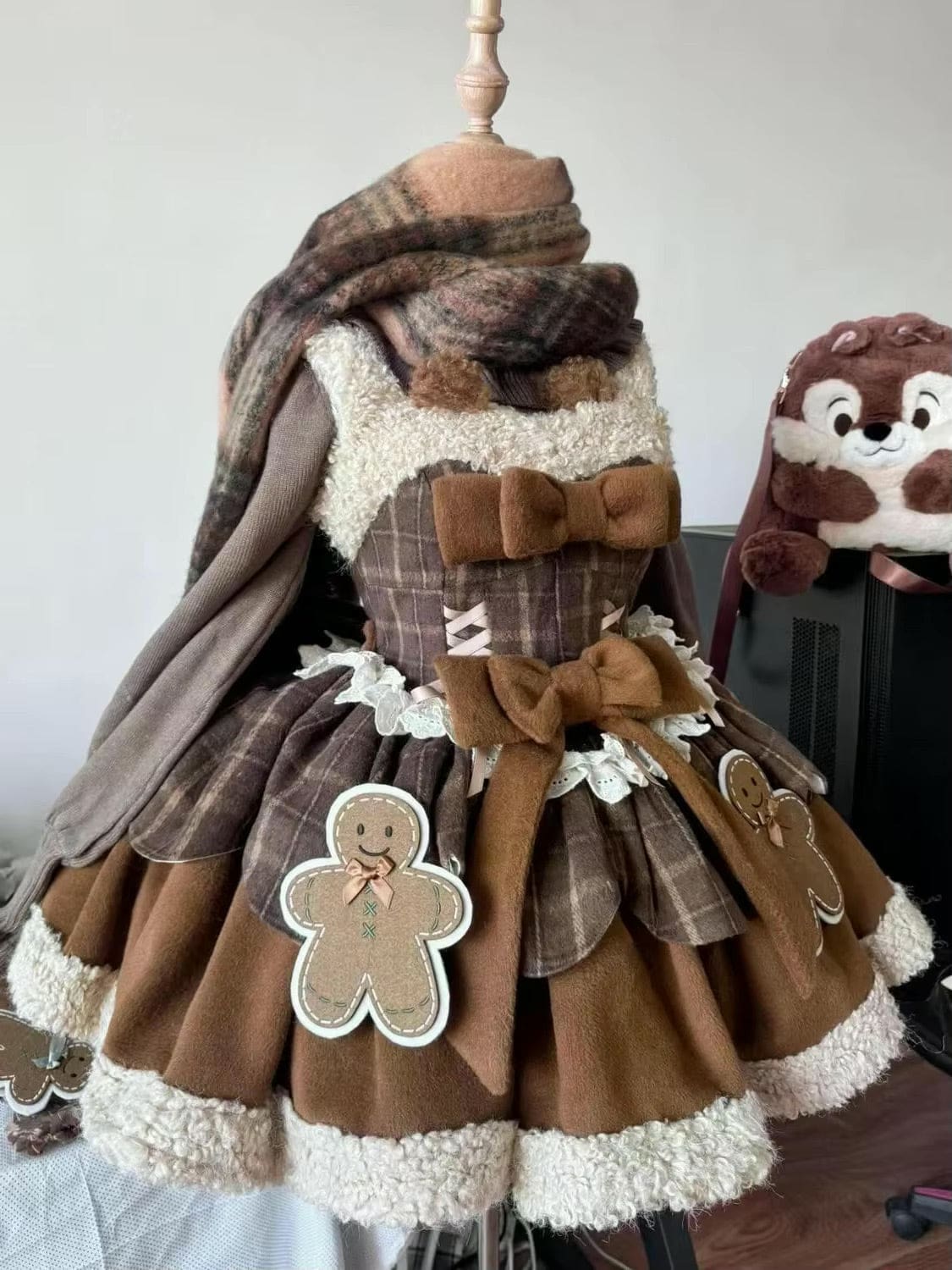 Tartan Gingerbread Dress