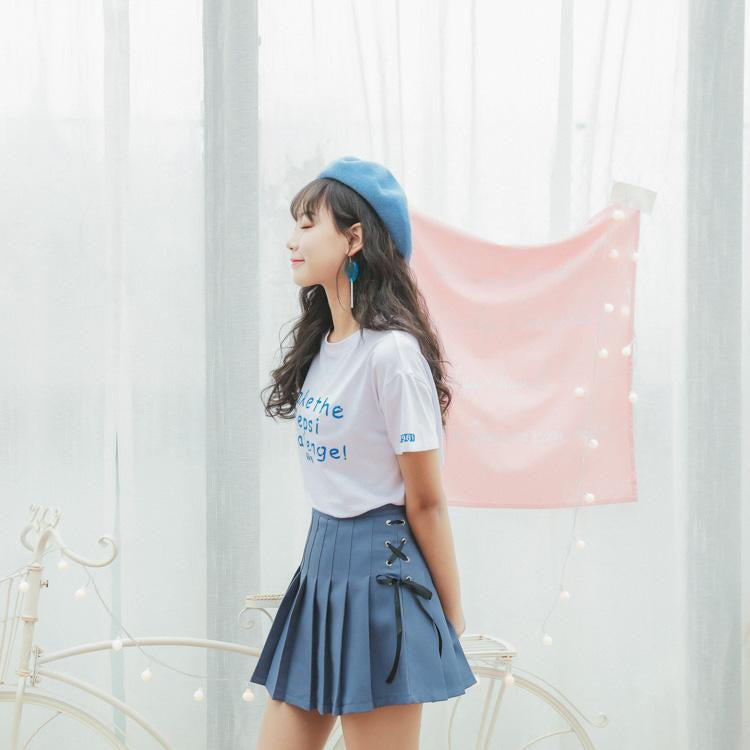 Tie Up Ribbon Skirt