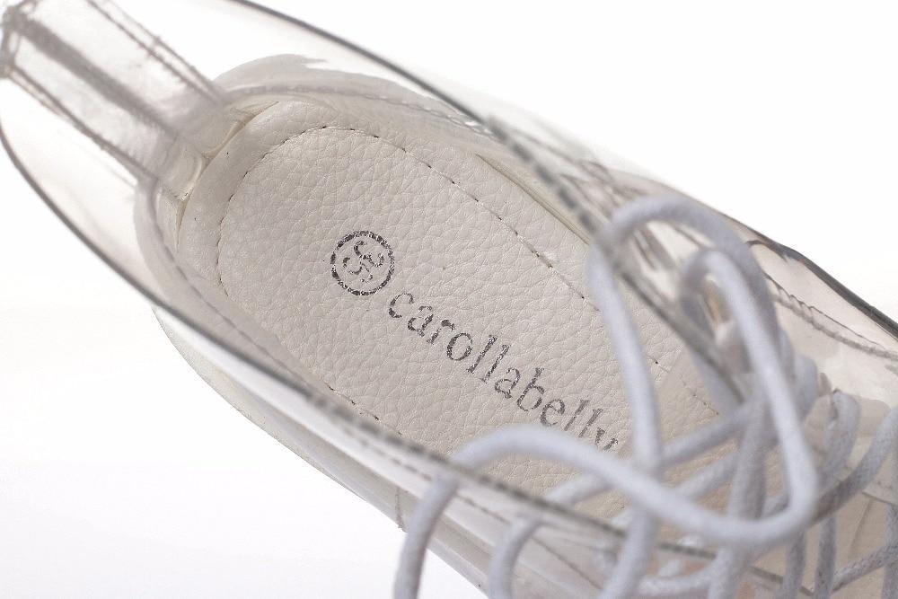 Transparent Baby Doll Booties