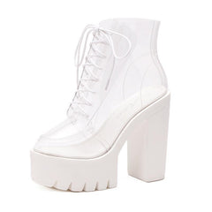 Transparent Baby Doll Booties